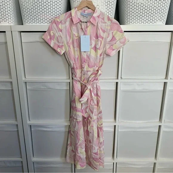 Hill House Lily Dress Pink Candy Kaleidoscopic - Picture 6 of 6